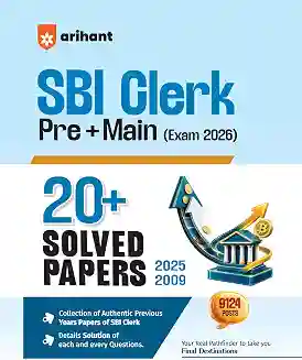 SBI Clerk Pre+ Main Exam 2026 (20+ Solved Papers)