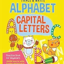 Alphabets Trace & Write Capital Letters ABC