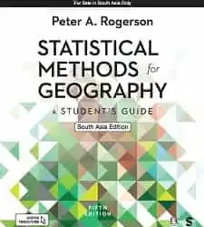 Statistical Methods for Geography