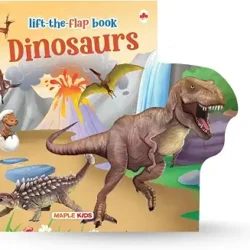Lift the flap book-Dinosaurs