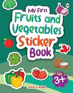 My First Fruits and Vegetables Sticker Book