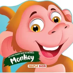 My First Board Book Of Animals Monkey