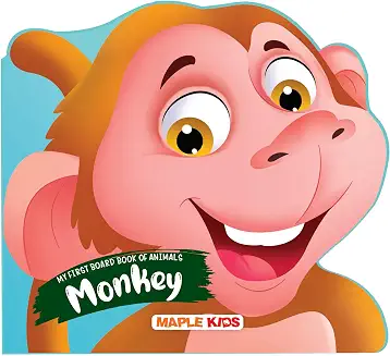 My First Board Book Of Animals Monkey