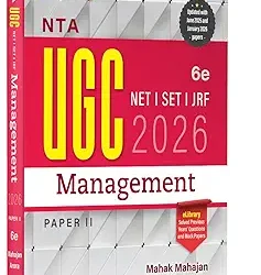 NTA-UGC NET|SET|JRF Management Paper-2 (2026)