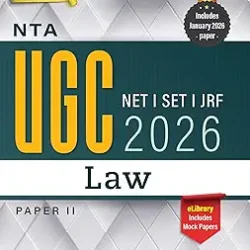 NTA UGC NET/SET/JRF Law (Paper-2) 2026