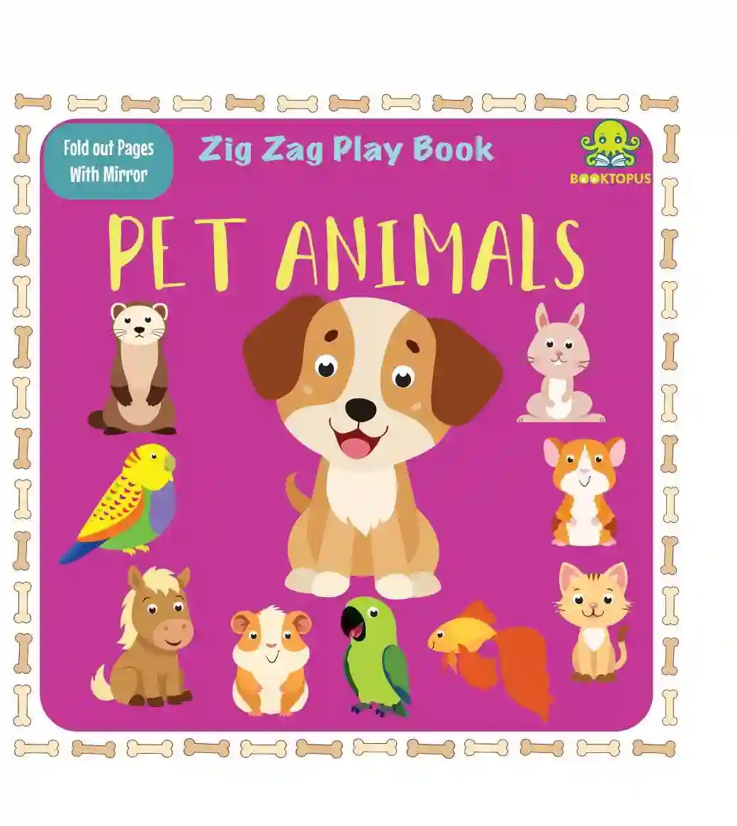Zig Zag Play Book - Pet Animals