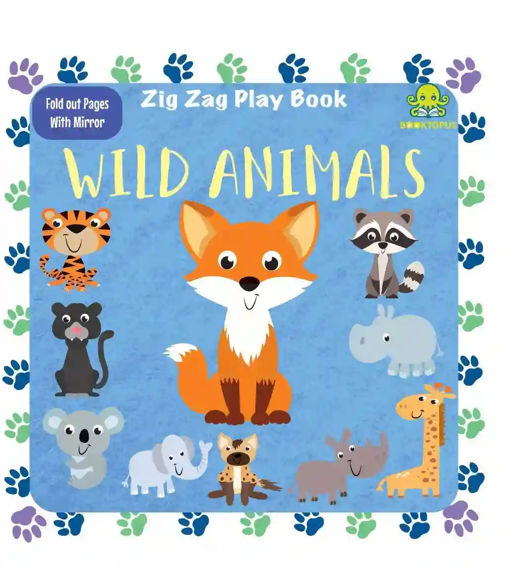 Zig Zag Play Book - Wild Animals