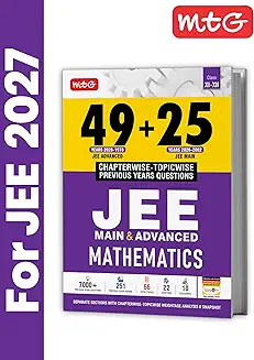49+25 Chapterwise-Topicwise Previous Years Questions JEE Main & Advanced Mathematics (Class 11-12)