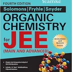 Solomons / Fryhle / Snyder Organic Chemistry (For JEE Main And Advanced) 2027