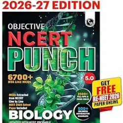 Objective NCERT Punch 6700+ Biology 5.0 (2026-27 Edition)