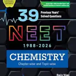 39 Previous Years Solved Questions Chemistry