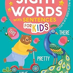 Sight Words and Sentences Book for Kids