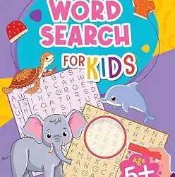 Word Search Activity Book for Kids