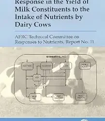 Response In The Yield Of Milk Constituents