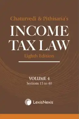 Income Tax Law; Vol 4 (Section 15 to 40)