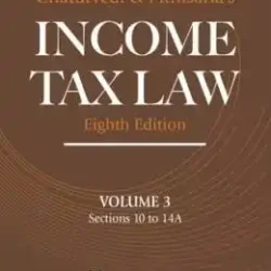 Income Tax Law; Vol 3 (Section 10 to 14A)