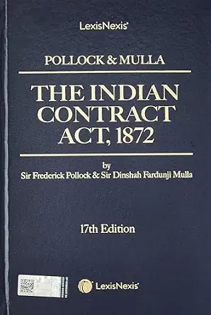 Pollock & Mulla: The Indian Contract Act