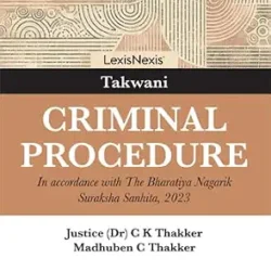 Takwani: Criminal Procedure