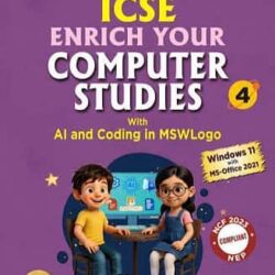 APC New ICSE Enrich Your Computer Studies 4 With AI / Coding In MSWLogo (NEP / NCF 23)
