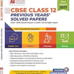 CBSE Class 12-Previous Year Solved Papers (2023-2026) English Core,Physics, Chemistry,Biology (2027)